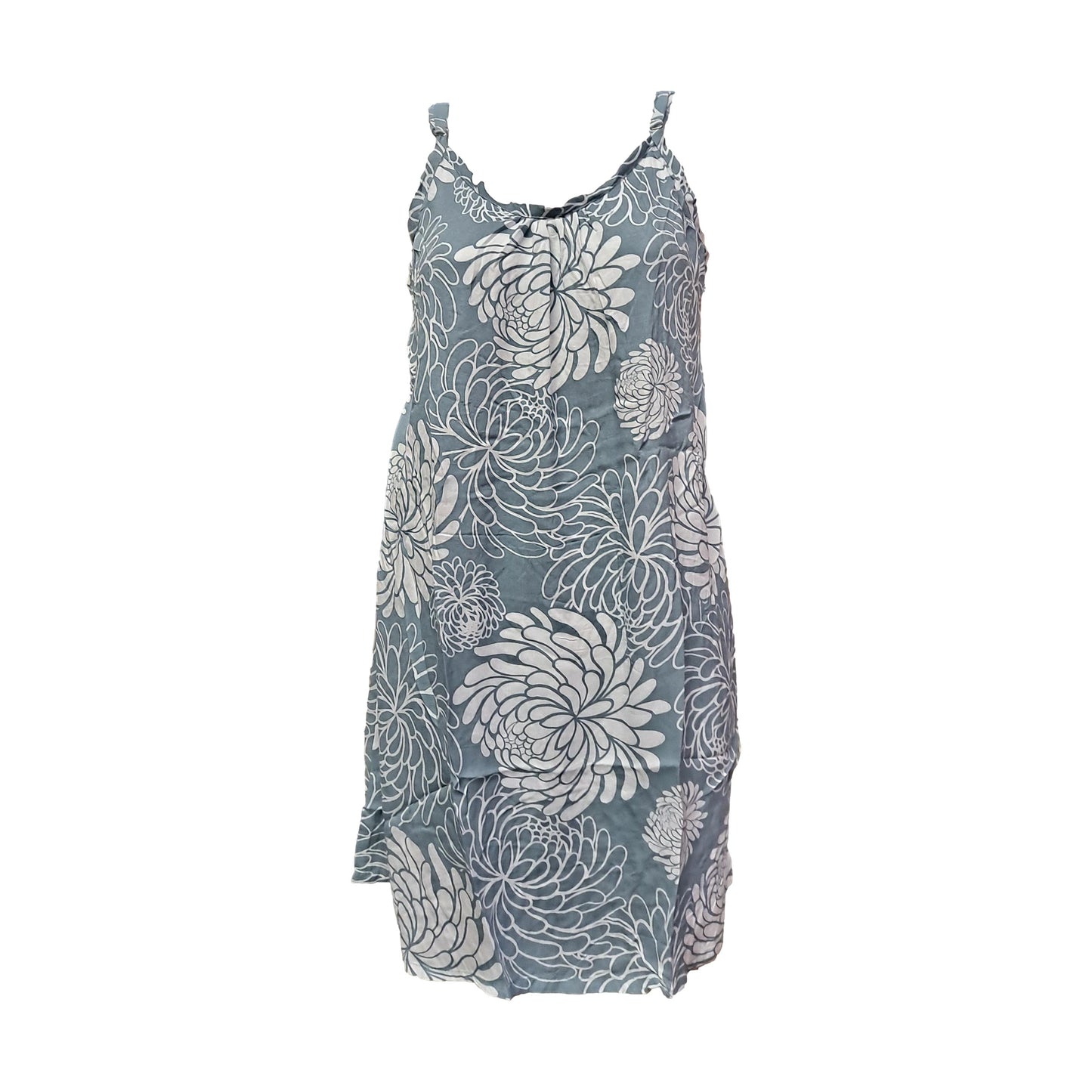 Bali Dress Short - BD-1228-S - Gray Chrysanthemum
