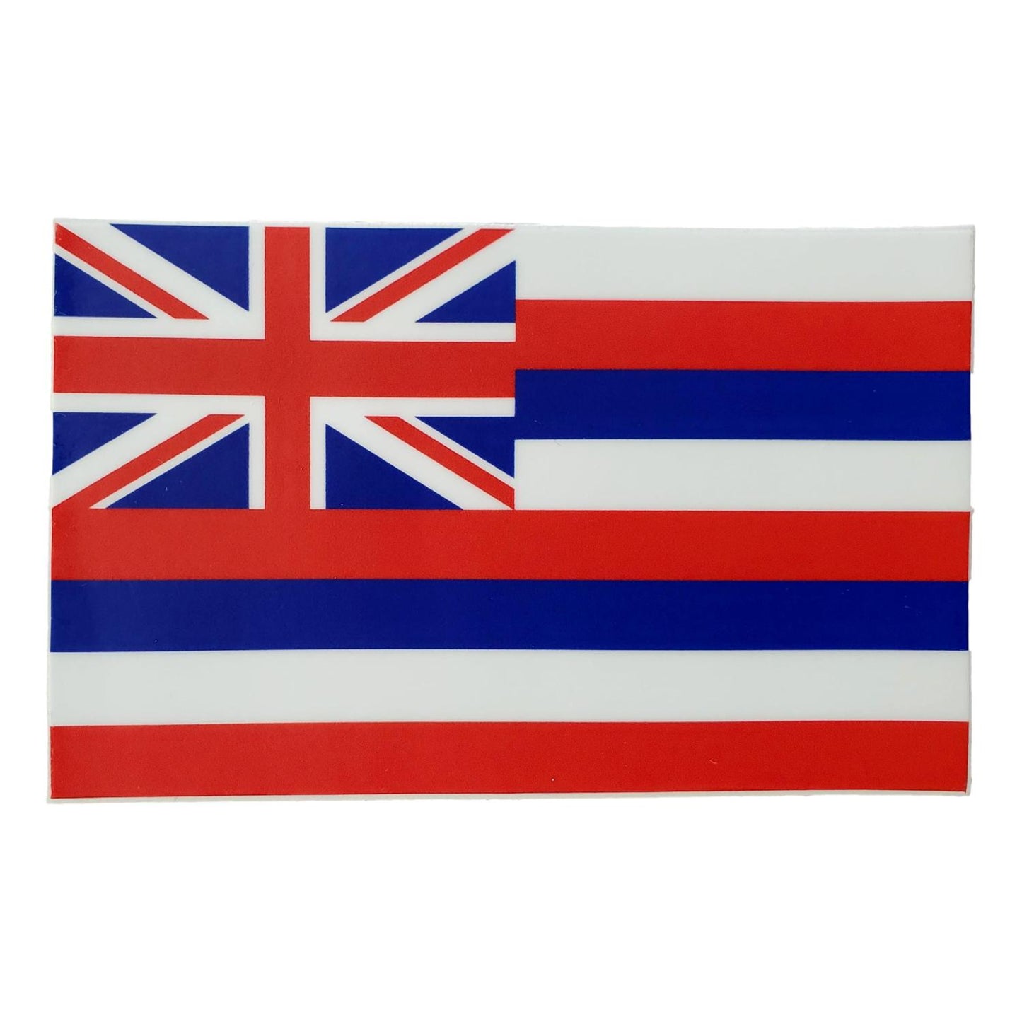Sticker - SR-FLGHWN-4 - Hawaiian Flag 4 inch