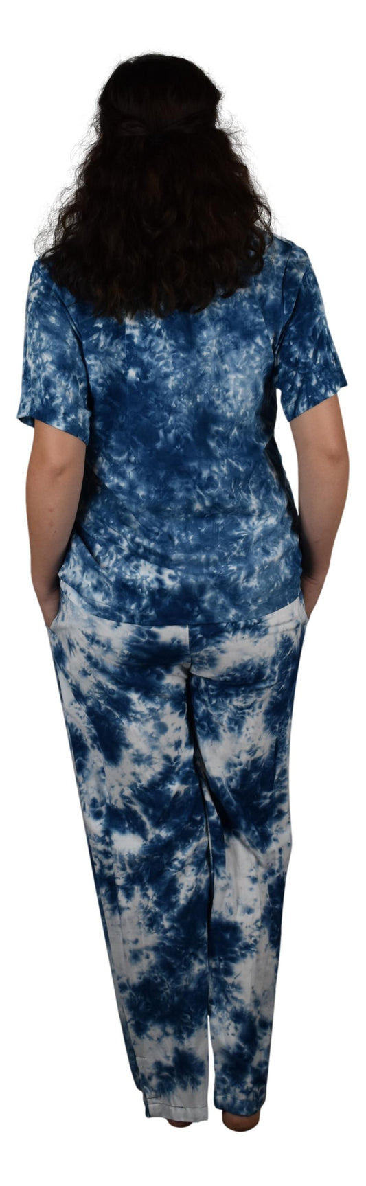 Day Jamma Set – DJ-506-XXL Blue Tye Dye – XXL