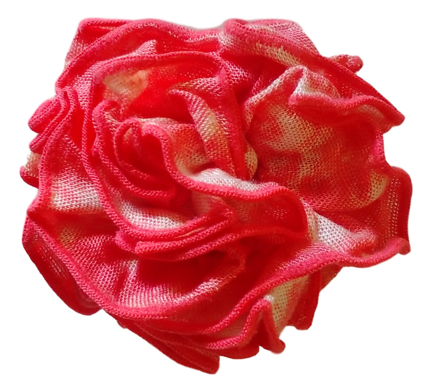 Flower Pin – PF-602– Coral Seashore Fabric Flower Pin