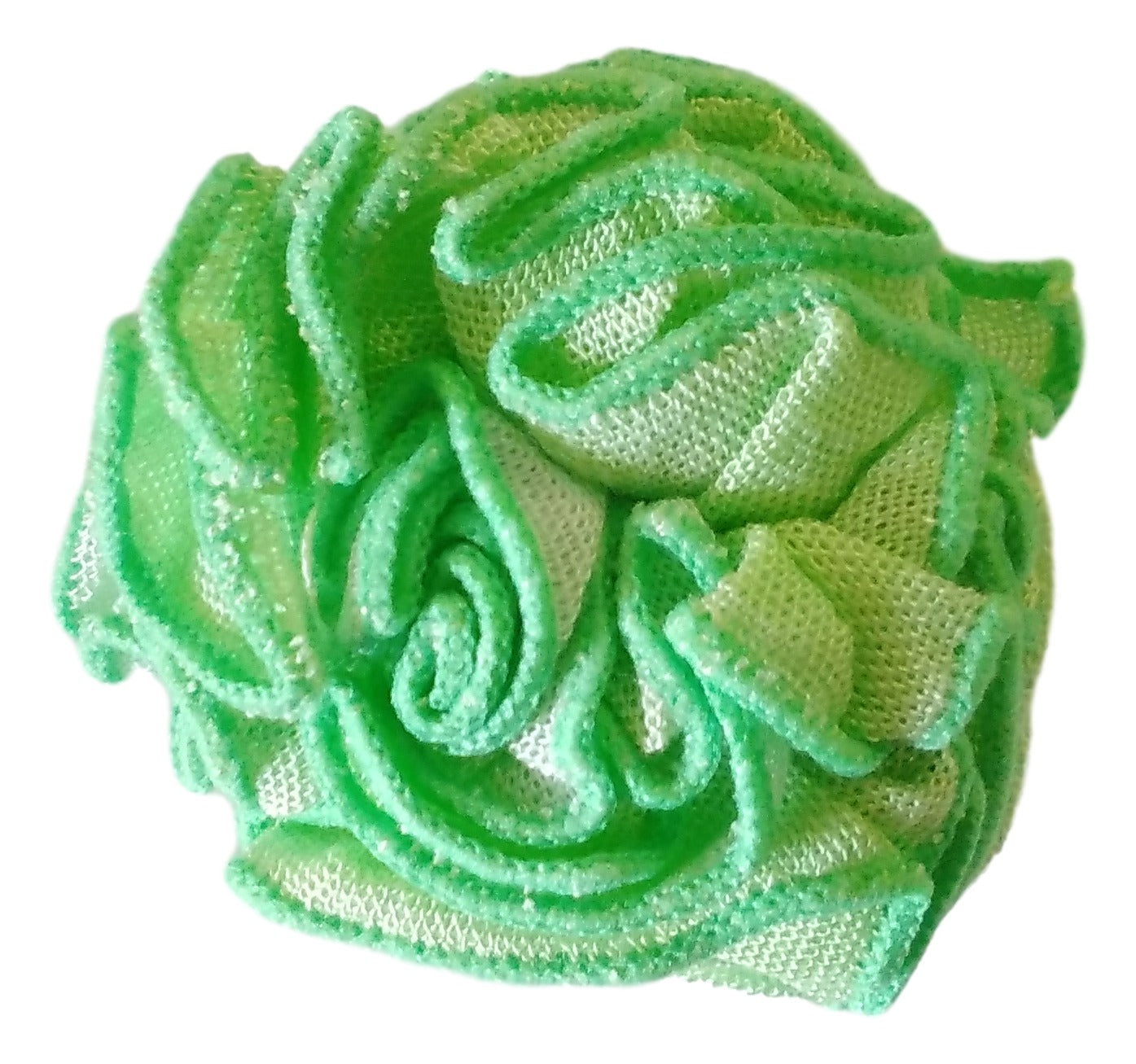 Flower Pin – PF-904 – Mint Ripple Fabric Flower Pin