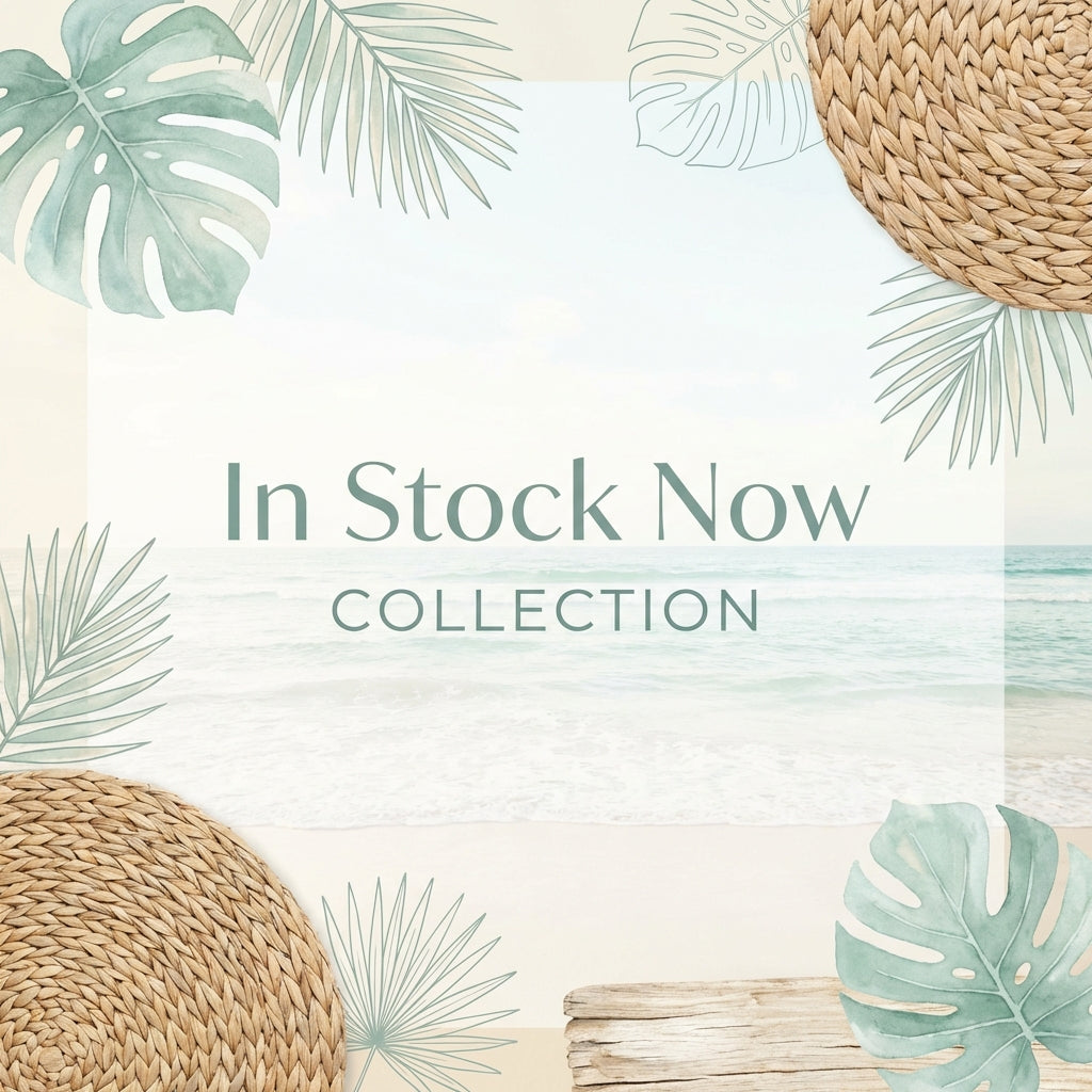 In Stock Now collection graphic showing items ready to ship immediately