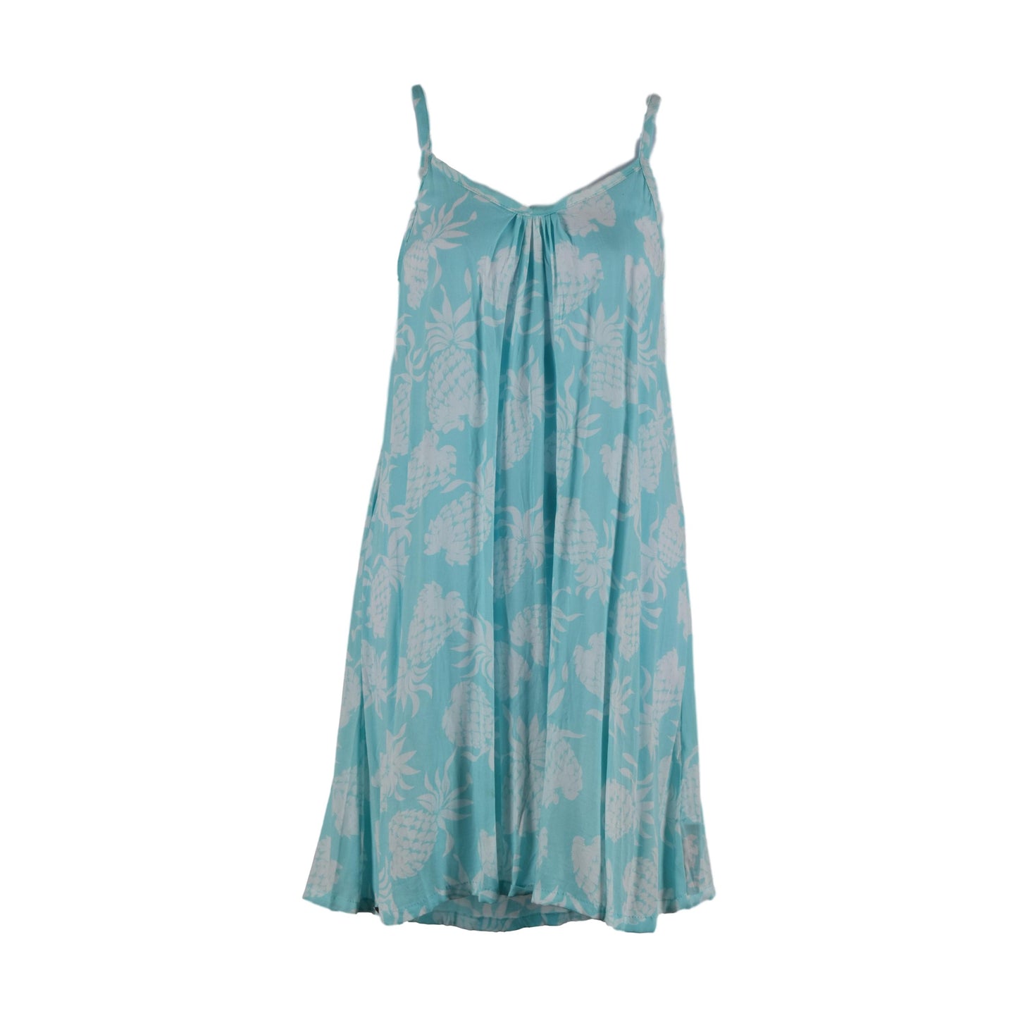 Bali Dress Short - BD-1316-S - Teal Pineapple