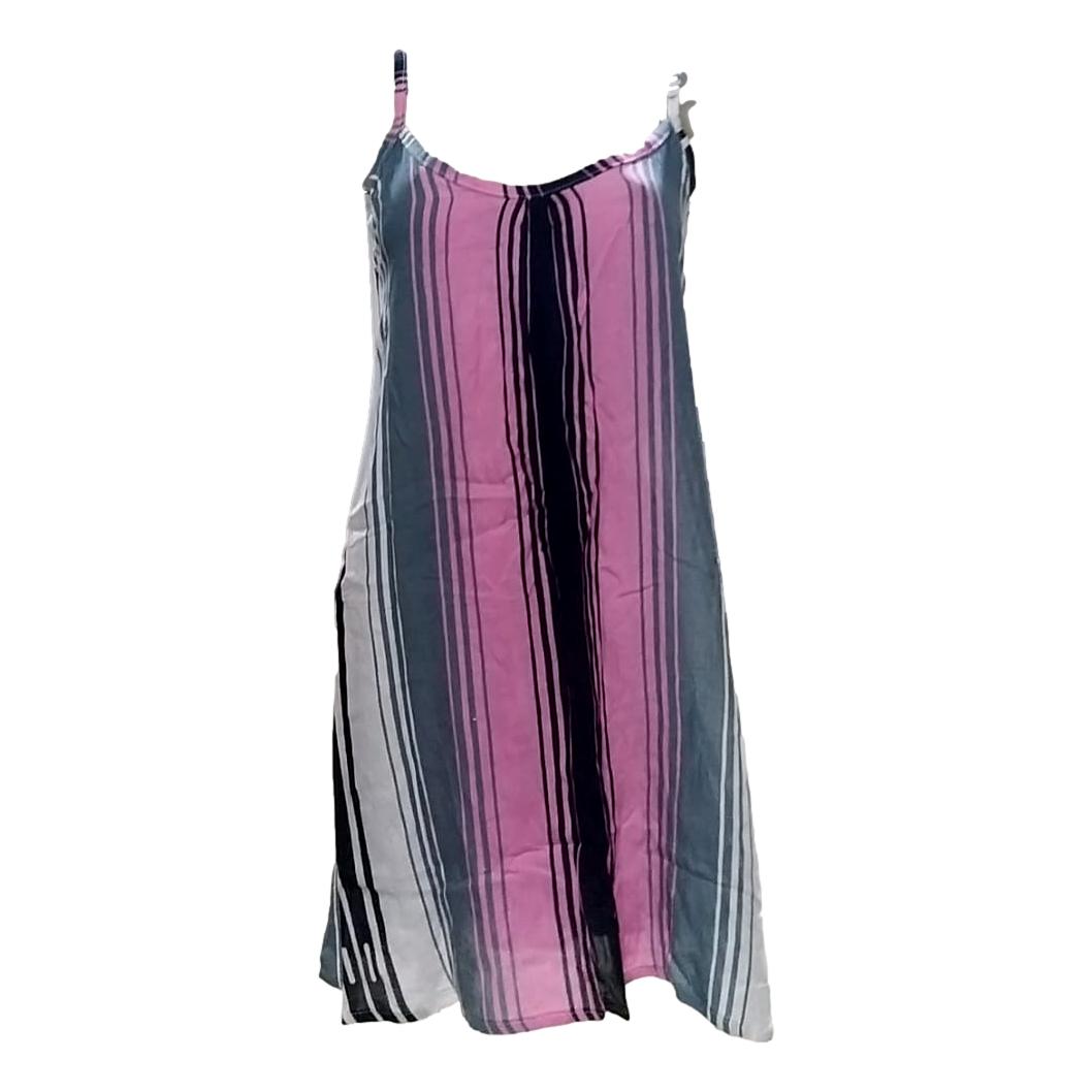 Bali Dress Short - BD-2802-S Pink Serape