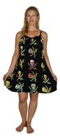 Bali Dress Short - BD-2971-S Rainbow Pirate Print