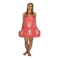 Bali Dress Short - BD-3042-S Pink Pirate Print