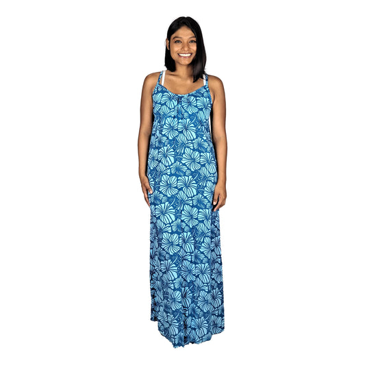 Bali Dress Long - BD-4015-L - DeJa Vue Blue