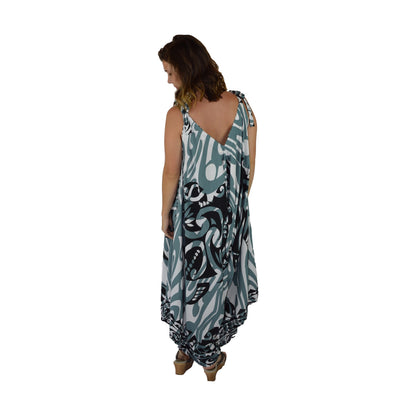 Bali Jumper - BJ-TAT-10 - Gray and Black Turtle, Tie Strap
