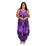 Bali Jumper - BJ-TAT-7 - Purple and Black Tattoo Turtle, Tie Strap