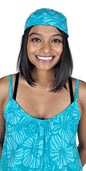 Dorag – DORAG-4014 Blue and Teal Hibiscus