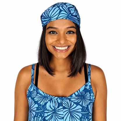 Dorag – DORAG-4015 Blue and Teal Hibiscus