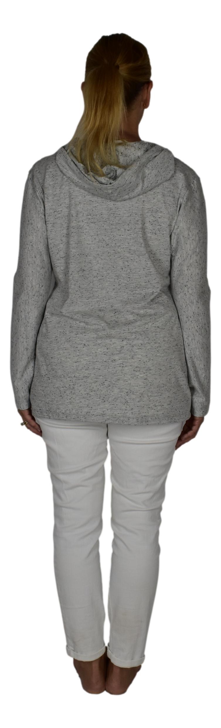 Pirate Life Hooded Tee – H-20-PL - Heather Gray – Long Sleeve
