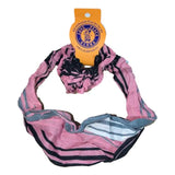 Headband & Scrunchie Set – HB-SCR-2802 – Pink Serape