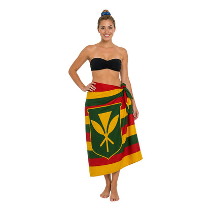 Sarong HWNFLG-02 - Kanaka Maoli Flag