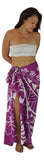 Sarong HWNT-7-F - Tribal Turtle Purple