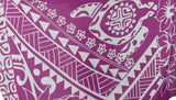 Sarong HWNT-7-F - Tribal Turtle Purple