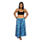 ISLA Wrap Pants – ISLA-4015 – Dark Blue and Teal