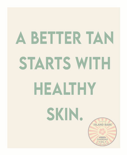 Island Babe Super Tanning Oil – ISLBABE-8 - Natural Plant Oil Blend for a Deep Tropical Tan – 8 oz
