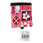 Luggage Handle Wrap – L-1 - Red Tropical Hawaiian Print Luggage Grip