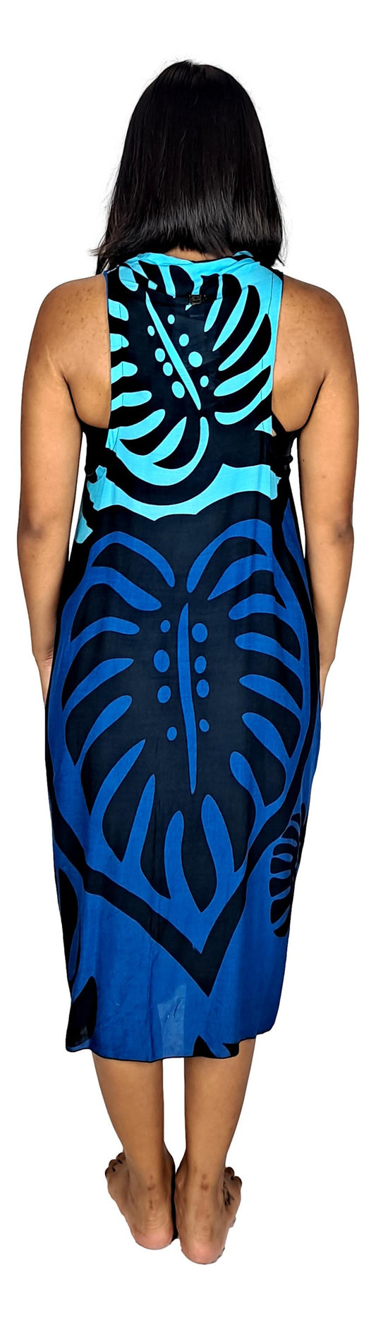 Magic Sarong MG-MON2-6 - Monstera Blue