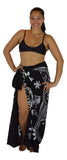 Sarong MNTA-10-F - Manta Ray Black and White