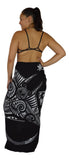 Sarong MNTA-10-F - Manta Ray Black and White