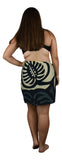 Sarong MON2-20-H - Monstera Gray & Tan
