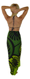 Sarong MON2-4-F - Monstera Green ***Pre-order Winter 2025/2026