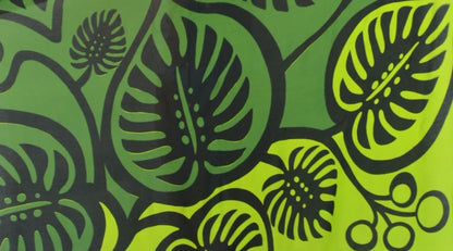 Sarong MON2-4-F - Monstera Green