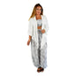 Paia Jacket – PAJ-08 - White Chiffon Rayon Lightweight Resort Jacket