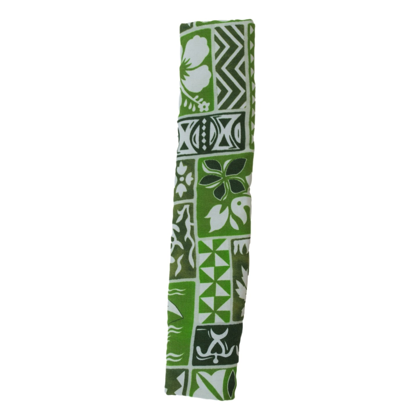 Refrigerator Handle Wrap – R-4 - Green Hawaiian Print Kitchen Handle Cover
