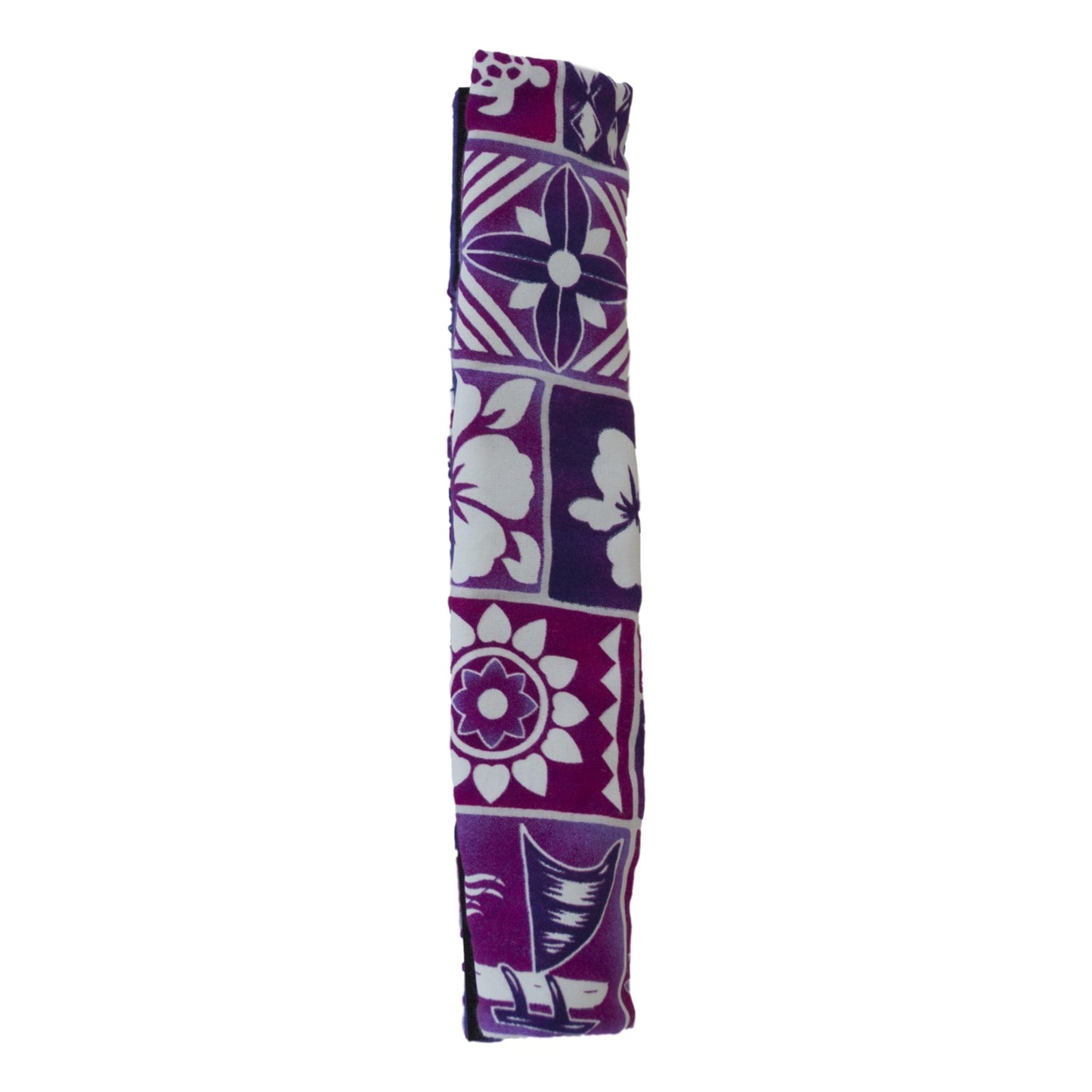 Refrigerator Handle Wrap – R-7 - Purple Hawaiian Print Kitchen Handle Cover