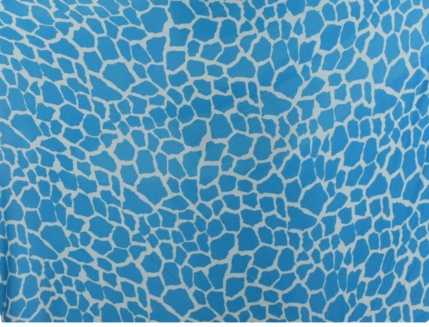 Sarong SAR-3506-F - Animal Print Giraffe Blue