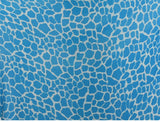 Sarong SAR-3506-F - Animal Print Giraffe Blue