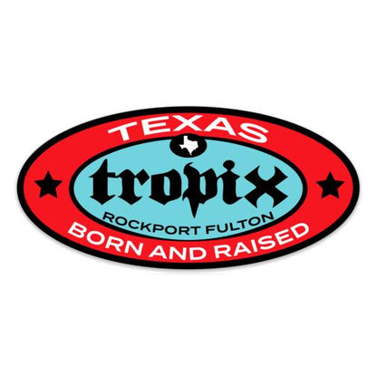 Sticker - SC-TXTRPOV-4.75 - Texas Tropix Oval 4.75inch