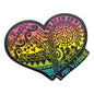 Sticker - SH-IAMRSTA-6 - I am Wahine - Black Rainbow - 6 inch