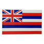 Sticker - SR-FLGHWN-4 - Hawaiian Flag 4 inch
