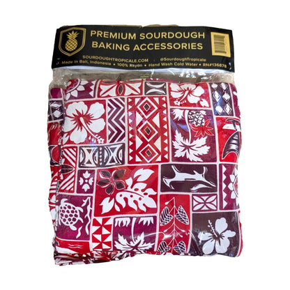Sourdough Tropicale Kit - ST-PACK-1 - 7 Piece Baking Set | Banneton Covers, Mini Mitts & Hot Pad