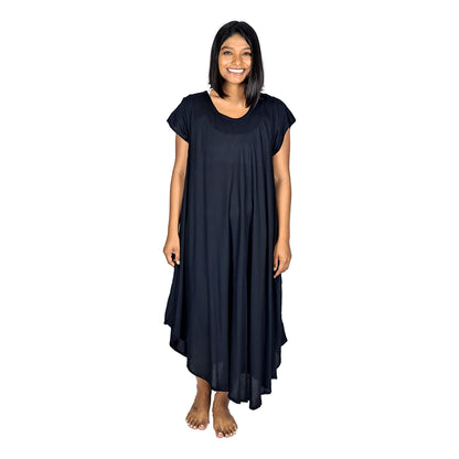 Tampa Swing Dress TAMPA-10 - Solid Black