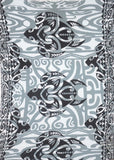 Sarong TAT-10-F - Tattoo Turtle Gray & Black
