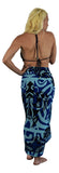 Sarong TAT-6-F - Tattoo Turtle Blue  ***Pre-order Winter 2025/2026