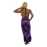 Sarong TAT-7-F - Tattoo Turtle Purple
