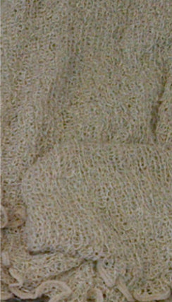 Tradewind Sweater - TS-19 - Tan Sheer Knit Cardigan Shawl OS