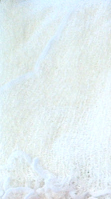 Tradewind Sweater - TS-8 – White Sheer Knit Cardigan Shawl OS