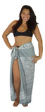 Sarong TTL-20-F - Turtle With Border in Gray