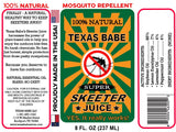 Skeeter Juice - Natural Mosquito Repellent Oil 8 oz