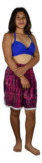 Beach Babe Shorts BBX-912-XL Pink Tie Dye