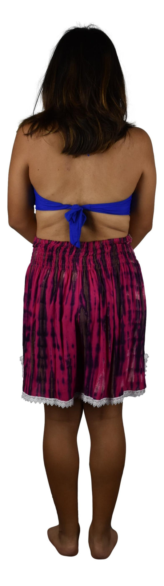 Beach Babe Shorts BBX-912-XL Pink Tie Dye