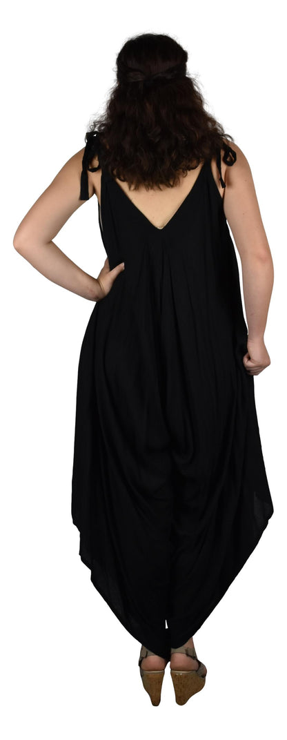 Bali Jumper - BJ-10 - Solid Black, Tie Strap
