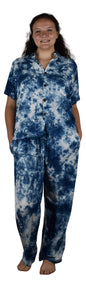 Day Jamma Set – DJ-506-XXL Blue Tye Dye – XXL